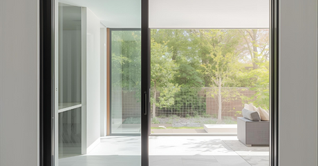 Porta scorrevole a vetri quando sceglierla, dove installarla