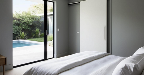 Che porte inserire in una camera da letto grigia?