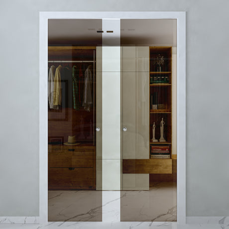 Doppia Anta Sistema Scorrevole Bronzo