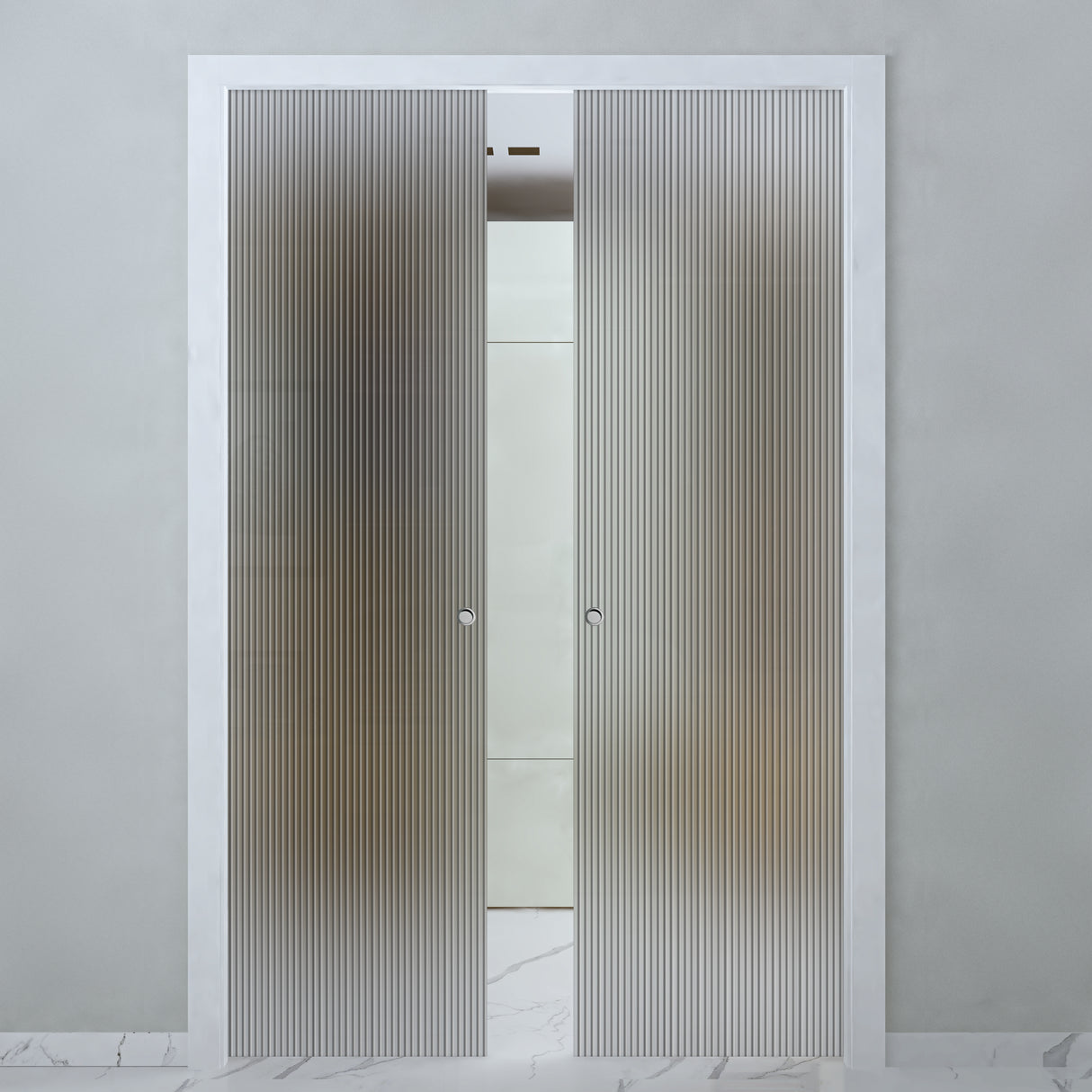 Doppia Anta Sistema Scorrevole Plisse