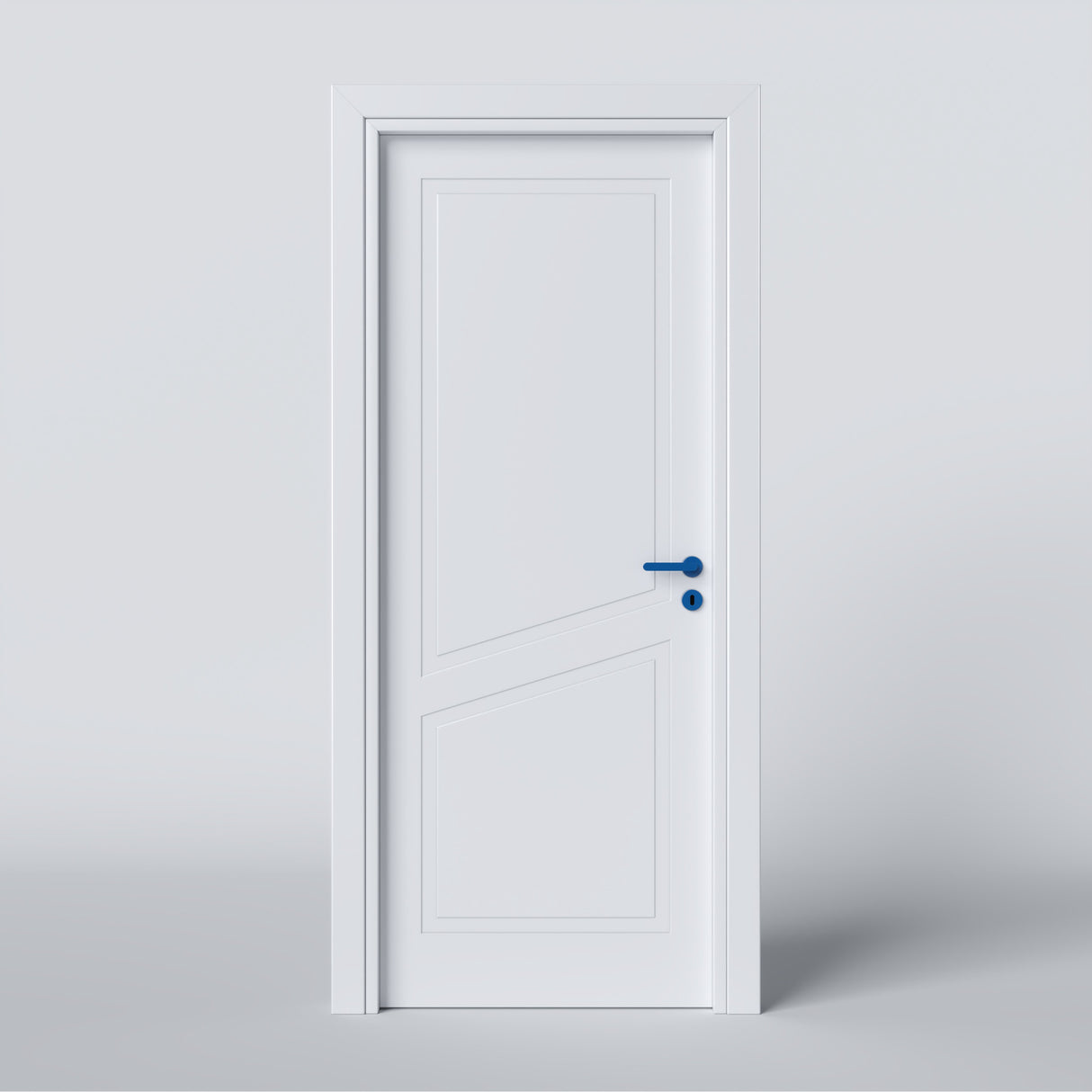 Pantographed Hinged Door with 2 Diagonal Bosses