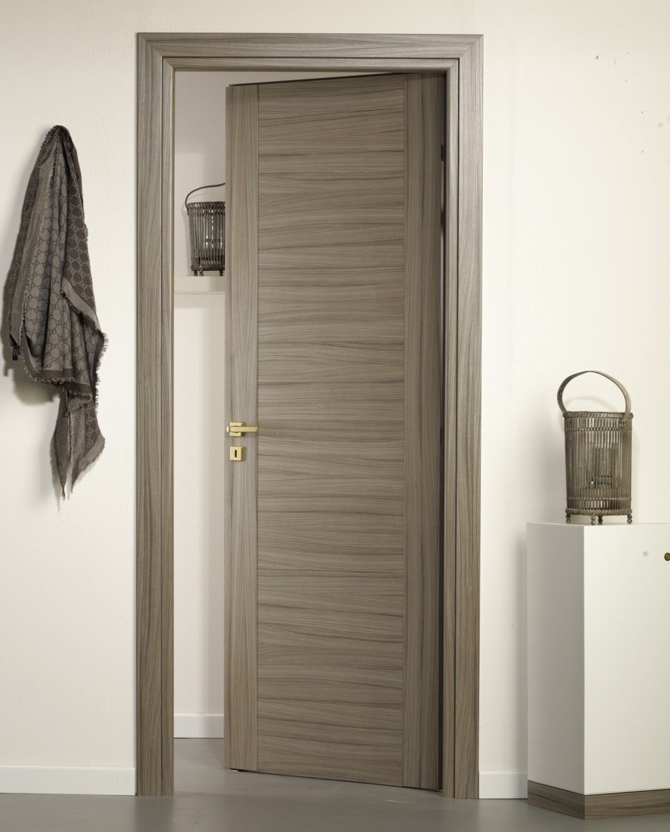 Porta Battente Laminato con Montanti