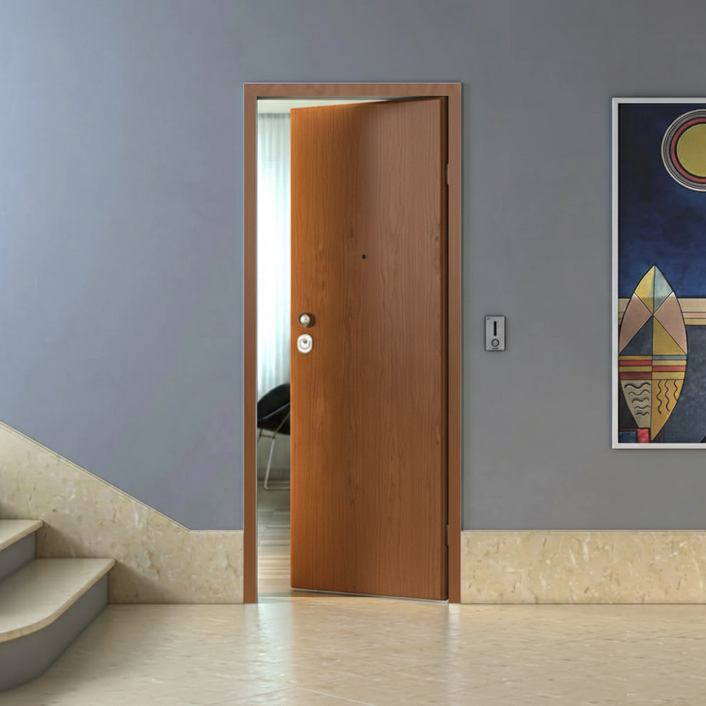Porta Blindata Liscia Insonorizzata Classe 3 (Certificato CE)