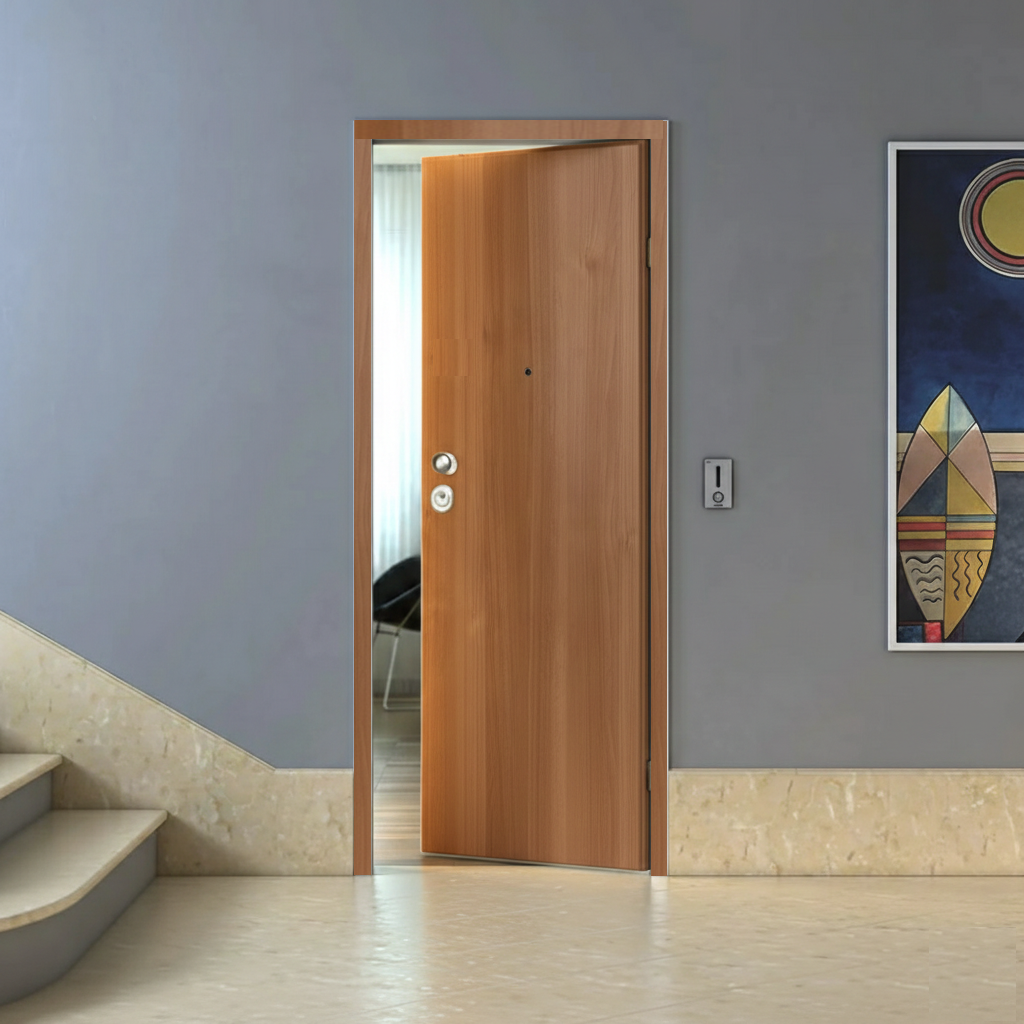 Porta Blindata Liscia Insonorizzata Classe 3 (Certificato CE)