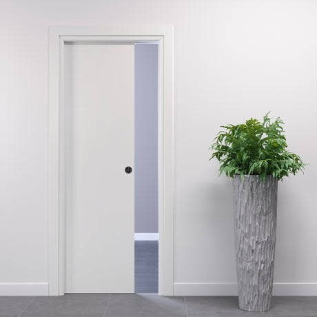 Porta DA INTERNO Scorrevole Laminato bianco