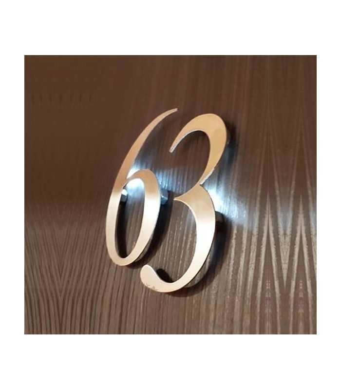 Numeri LED per camere di Hotel - B&b Porte Interne