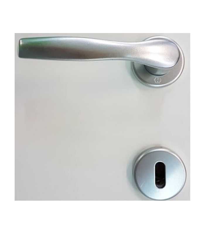 Maniglia Alluminio Argentata (Art.160) Porte Interne