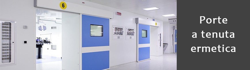 Porte a tenuta ermetica per ospedali