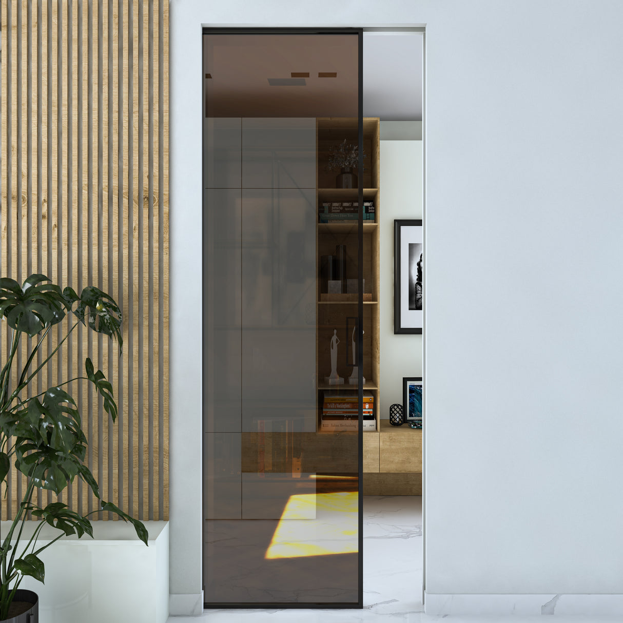 Universal Hinged Door Profiled Glass Door
