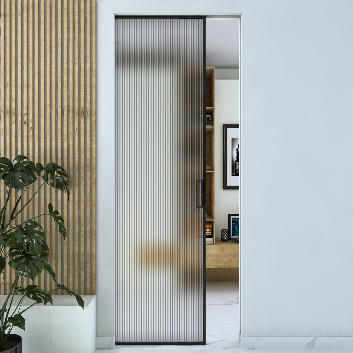 Universal Hinged Door Profiled Glass Door