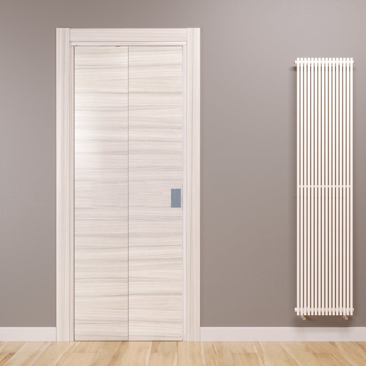 Compack Living 180° Celegon Rosewood White Folding Book Door