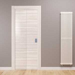 Compack Living 180° Celegon Rosewood White Folding Book Door