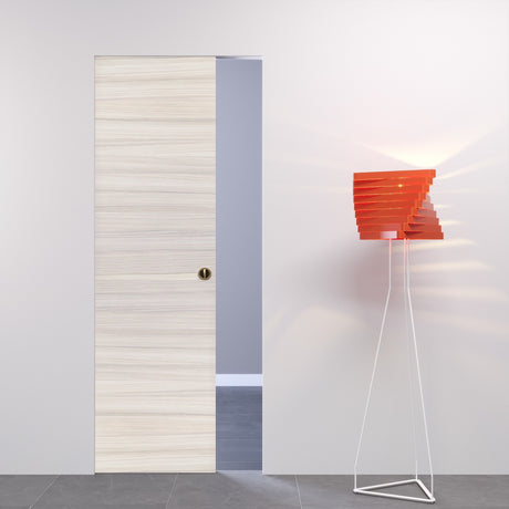 Porta Filomuro Scorrevole a Scomparsa Palissandro White