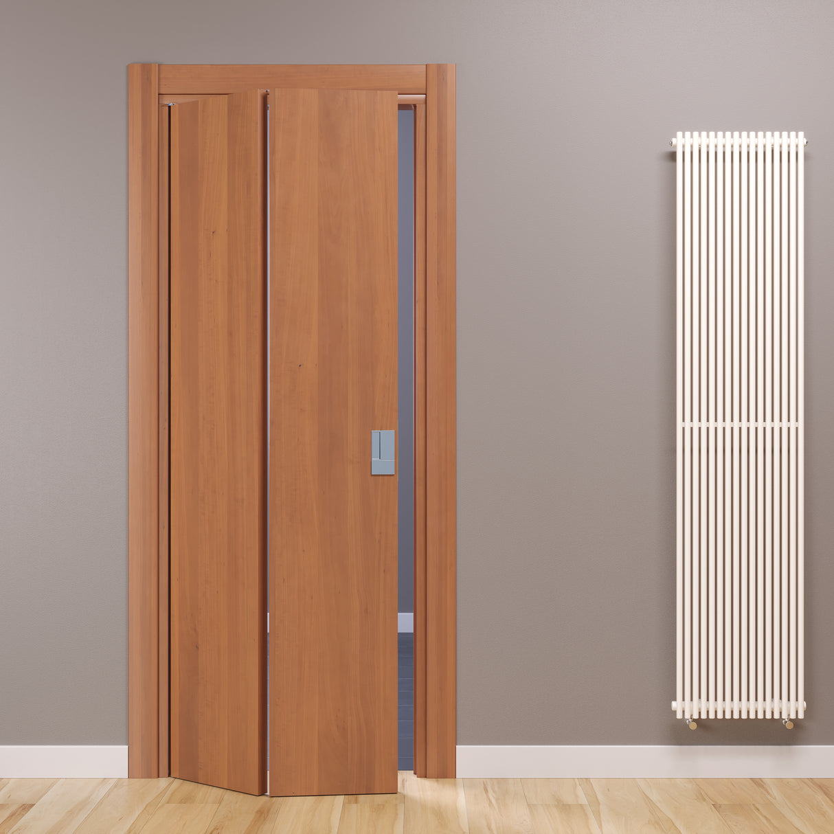 Porta a libro fluid motion Noce Tanganica 