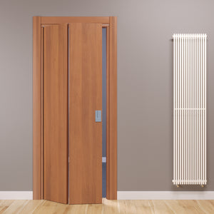 Porta a libro fluid motion Noce Tanganica 