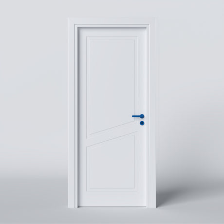 Pantographed Hinged Door with 2 Diagonal Bosses