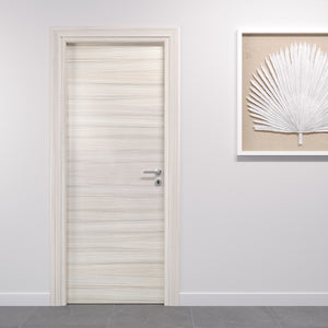 Porta antisismica Battente Laminato Palissandro White