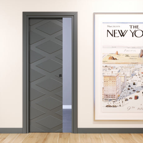 Porta Scorrevole a Scomparsa Pantografata 3D Shape