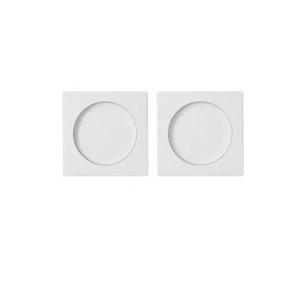 BSD Maniglia Porta Frigorifero Di Ricambio Per Whirlpool WBE/WTE, Colore Bianco, Prodotta In UE