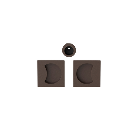 maniglia da incasso per Porta Scorrevole OneQ Colombo Design_ ood Collection Cieca Finitura Bronze