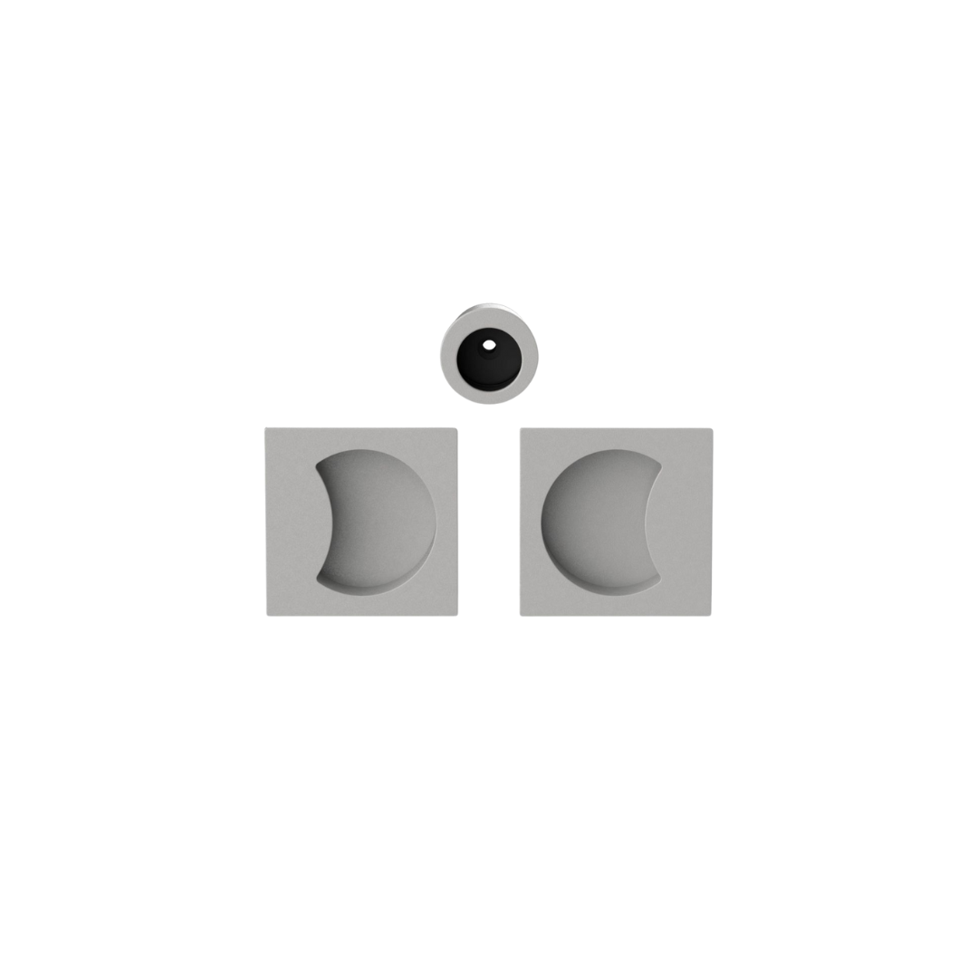 Maniglia da Incasso per porta Scorrevole OneQ_Colombo_Design_Mood_Collection_Cieca_Finitura_Silver