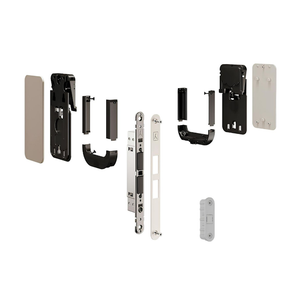 Maniglia invisibile Ghost Bonaiti di Passaggio con Contropiastra per Profilo in Alluminio