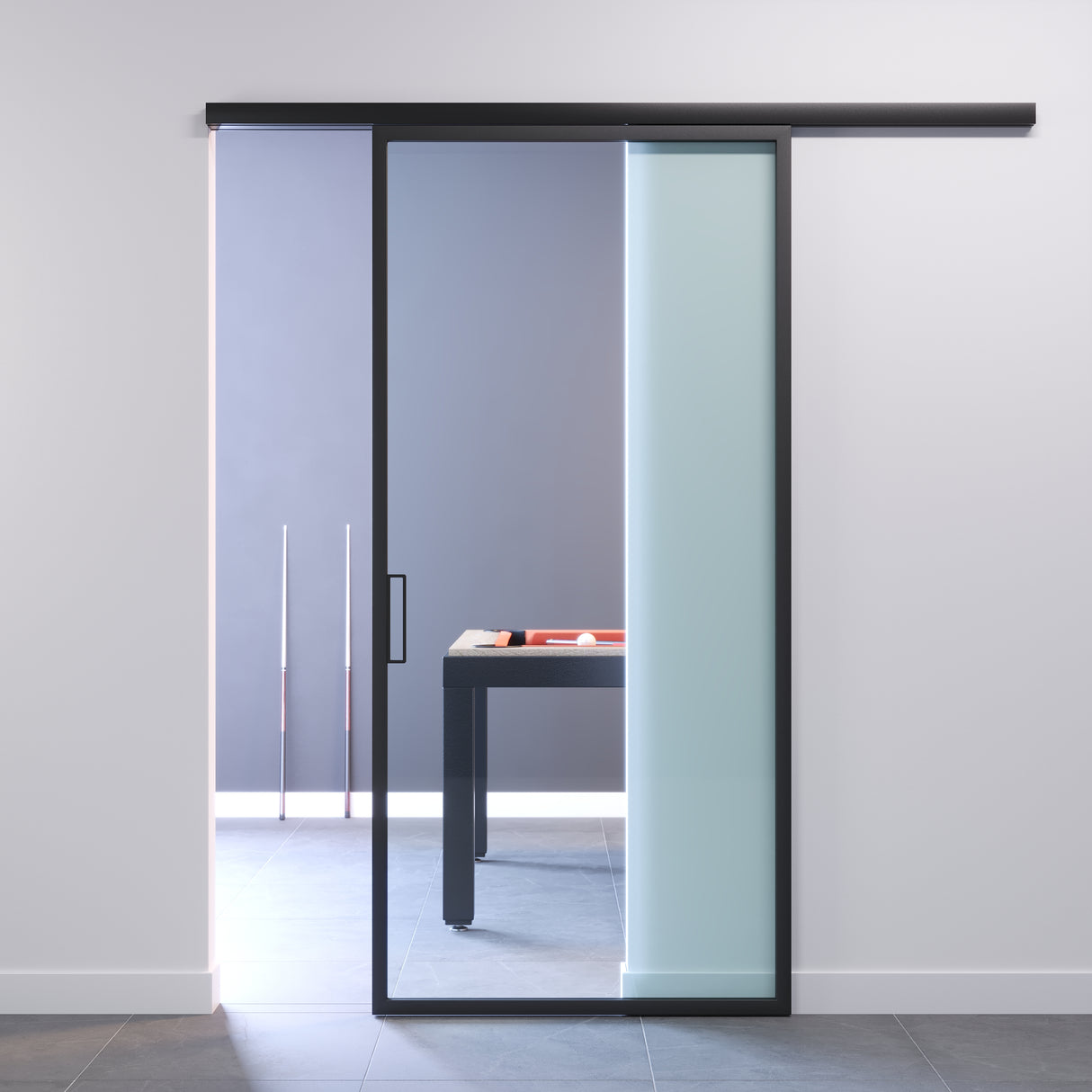 porte a vetro a 1 anta
