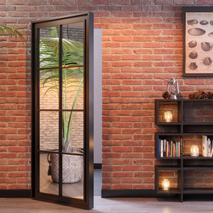 Battacchio Porta In Ghisa Stile Antico - Design Swirl Decorativo, Marrone, Per Esterni E Interni - Foto 2