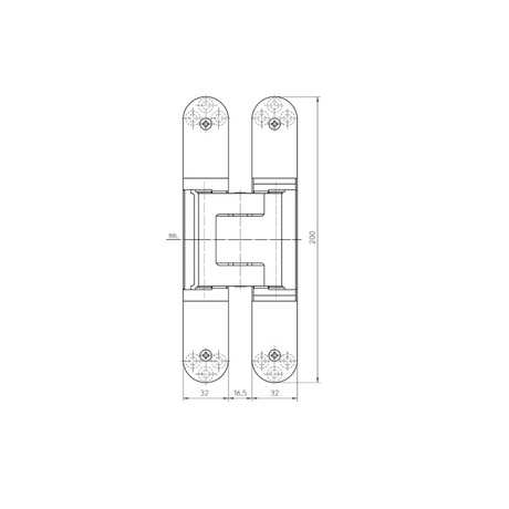 Cerniera SIMONSWERK TECTUS TE 540 3D