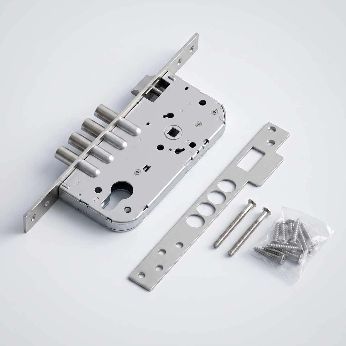 Serratura FIP TITAN 4 - Catenacci Cilindrici, Cassa 20mm, EN 12209