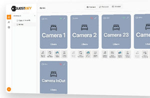 Gestionale GuestKey: le camere con stato, batteria e connessione