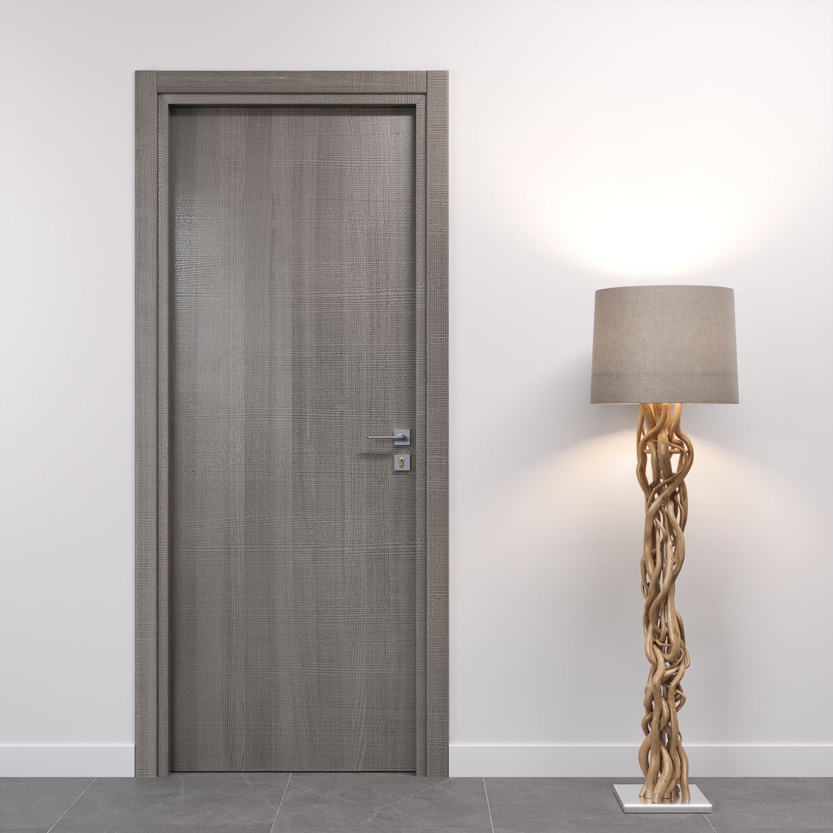 porta laminato tranchè con cilindro yale