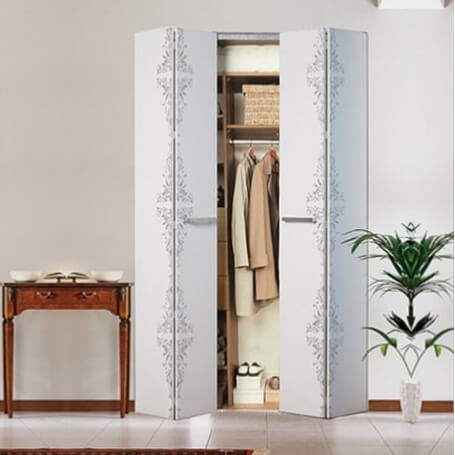  flush with wall wardrobe with 2 doors