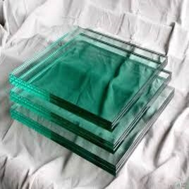 sliding transparent tempered glass door