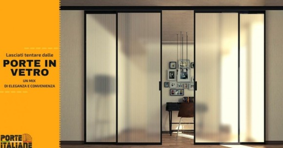 Glass doors: elegant, convenient and easy to install