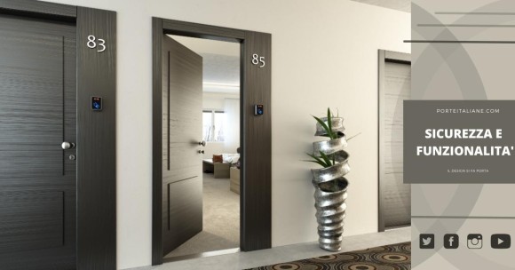 Fire resistant interior doors for hotels and hospitals: safety and functionality