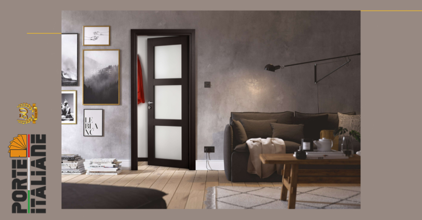 Black interior doors: five reasons to choose them for your home