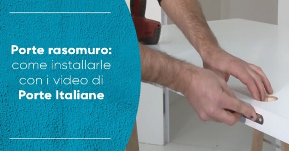 Come installare le porte a filomuro guarda i video di Porte Italiane